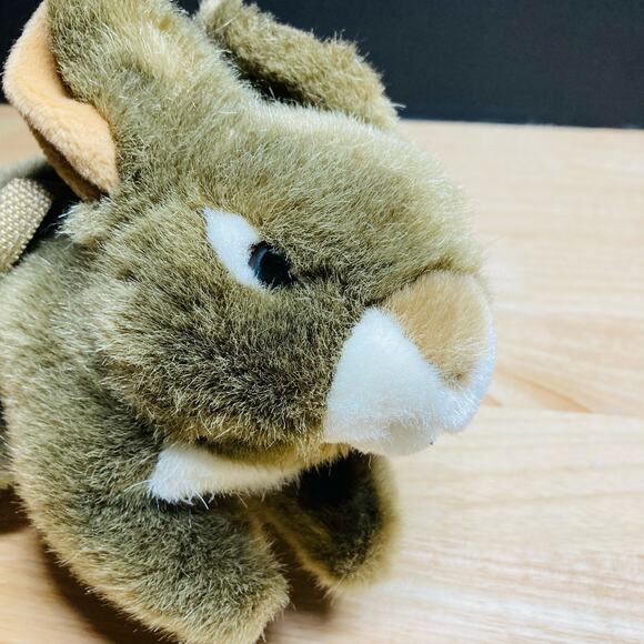 JAAG Plush Brown Bunny Rabbit Purse . Pre-Owned - Picture 2 of 9